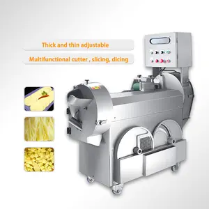AICN vegetable Cutting Machine Commercial Vegetable Cutter Vegetable Slicing Machine Onion Potato Pumpkin Dicer Dicing Machine