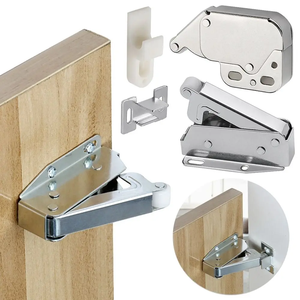 Practical Spring Door Latch <b>Slide</b> Locker Sliding Door Catcher Door Buckle Cabinet Door Suction Door Bouncer - Product Image 3