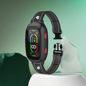 Collier anti-aboiement intelligent rechargeable avec écran couleur, 3 modes d'entraînement, conception étanche IP67, autonomie de 10 à 20 heures pour chiens - Product Image 2