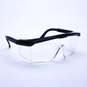 Hot Sale Customized Protective Eyes Glasses Adjustable Temple Safety Glasses