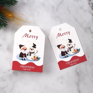 Etiquetas de decoración festiva de muérdago Diseño de bola de besos con cinta de satén verde para favores románticos de boda de Navidad - Product Image 3