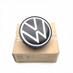 Kit de trois pièces de calandre lumineuse en plastique ABS pour pare-chocs et phares gauche et droit, compatible avec les accessoires d'origine ID.4, noir - Product Image 3