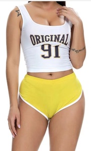 Vanfound Venta al por mayor Moda Casual Ladies <span class=keywords><strong>Dolphin</strong></span> <span class=keywords><strong>Shorts</strong></span> Sexy Cintura baja Verano Mini Booty <span class=keywords><strong>Shorts</strong></span> para mujeres - Product Image 5