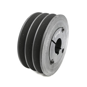 ลูกรอกเหล็กหล่อแบบยุโรป รุ่น SPA SPB SPC SPZ พร้อมปลอกล็อคแบบเรียว สำหรับสายพานวี และสายพานลำเลียง - Product Image 3