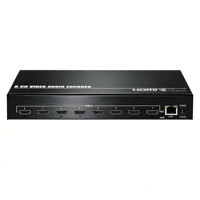 Codificador HDMI de 8 Canales SRT 1080P H.265 H.264 MJPEG, Codificador de Video HDMI para Transmisión en Vivo IPTV