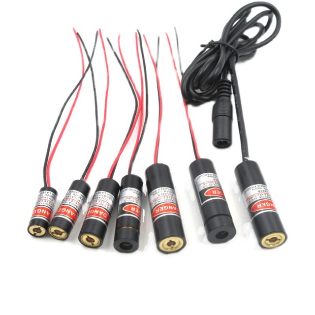 DC12v 24v 3.5-25v Red Light Dot Cross Line Laser Positioning Module for Mechanical Equipment Stone Laser Marking Device