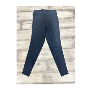 High Quality Breathable Women's Horse Riding Tights with <b>Knee</b> <b>Patch</b> Inexpensive Silicon Breeches for Leg Support - Product Image 5