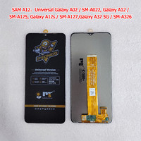 Écran LCD OEM de la série MS Crown pour Samsung Galaxy A12 avec numériseur, assemblage complet