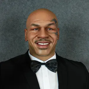 Custom made wax figuur van wereldberoemde boxer Tyson