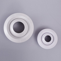Diffuseur d'air moderne à jet unidirectionnel pour climatisation, en plastique, facile à installer pour les entrepôts, les salons et les systèmes de CVC extérieurs