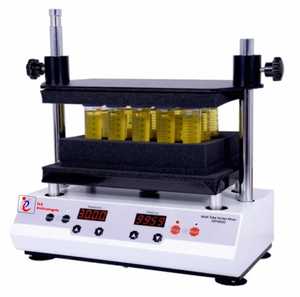 เครื่องผสมสารแบบหมุนวนหลายหลอดความเร็วสูง พร้อมหน้าจอดิจิตอล ปรับความเร็วและตั้งเวลาได้ เครื่องผสมสารสำหรับห้องปฏิบัติการ - Product Image 1
