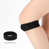KS-2338 # Correas de Neopreno Ligeras para Fitness, Soporte Ajustable para Tendones, Almohadilla de Silicona para Absorción de Impactos, Banda para Rótula