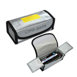 Siliconen Gecoat Explosieveilige Lipo Batterij Veilig Bag Mini Maat Brandwerende Lipo Battery Guard Safe Bag