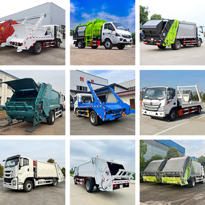 Autocarro per la raccolta rifiuti FOTON 4x2 diesel manuale a basso costo con braccio oscillante, caricatore a cassone ribaltabile da 6m/8m per rifiuti domestici e da cantiere - Product Image 2