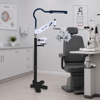 ML-J2A Meilleure vente Support de plancher pour Phoropter et Projecteur Graphique testeur de Vue testeur de vision sur pied avec lampe
