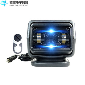 Flare <b>Star</b> Electronic 60W <b>LED</b> Off-Road Spotlight Remote Control Aluminum Alloy DC Power - Product Image 2