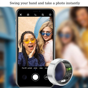 Anneau intelligent étanche IP68 pour <span class=keywords><strong>le</strong></span> suivi de la forme physique, télécommande, accessoire de mode unisexe, fréquence cardiaque, <span class=keywords><strong>oxygène</strong></span> sanguin, sports multi-modes - Product Image 5