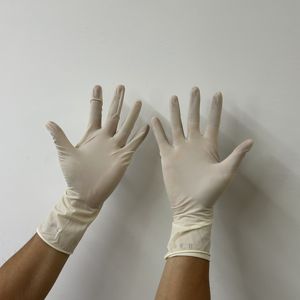 Fabricante <span class=keywords><strong>Precio</strong></span> de fábrica Hospital Doctor <span class=keywords><strong>Guantes</strong></span> de látex Sin polvo Examen médico <span class=keywords><strong>Guantes</strong></span> de látex quirúrgicos desechables estériles - Product Image 4