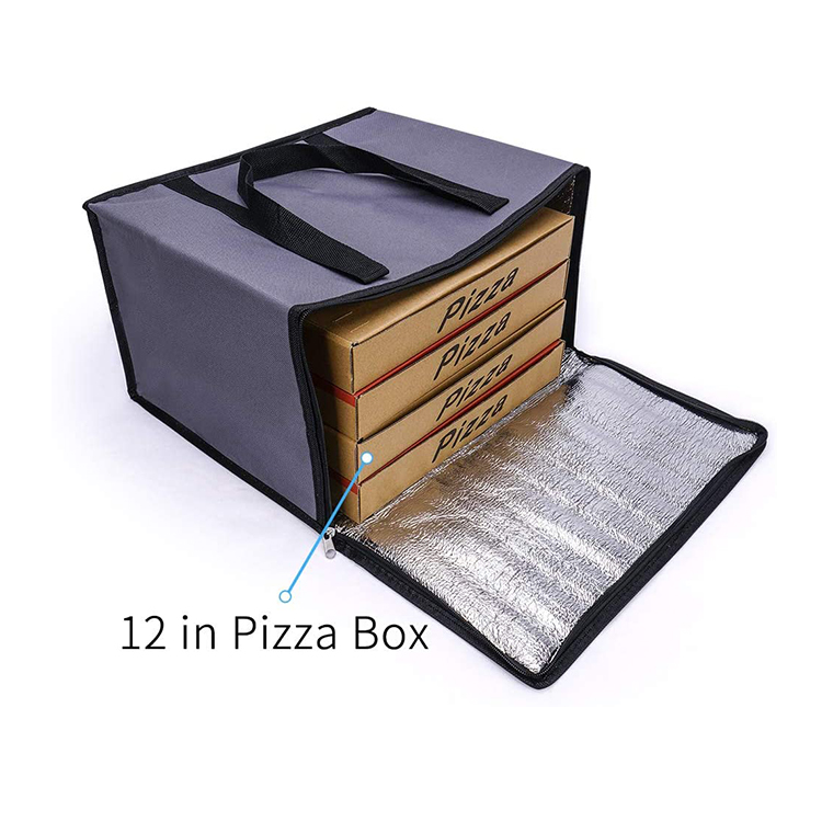 Sac de livraison violet pour Pizza