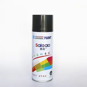 High Efficiency Black Chrome Spray Paint for Plastic Spray Paint