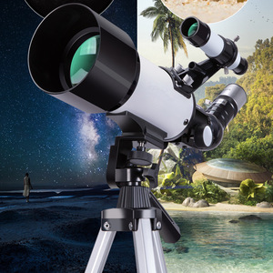 Télescope astronomique haute définition 70400 à grande ouverture, monoculaire, avec longue longueur focale, haute magnification, en métal - Product Image 3