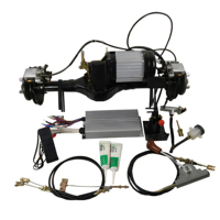 Yuande 48V DC Brushless 2000W-8000W, Kit Motor Hub untuk peralatan rumah sepeda Motor listrik 10 inci 16 inci Magnet permanen rendah