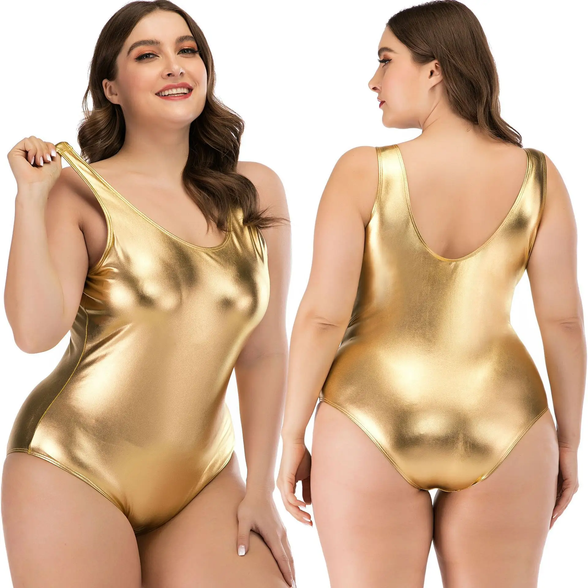 Bikini Badmode Custom Badpak Vrouwen Een Stuk Plus Size Badpak