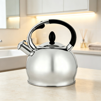 Bouilloire sifflante en acier inoxydable pour cuisinière domestique