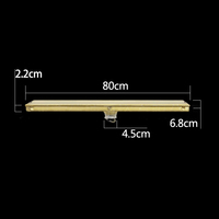 Drain de sol linéaire dissimulé en acier inoxydable 304, finition dorée polie, moderne, pour douche et salle de bain, écologique