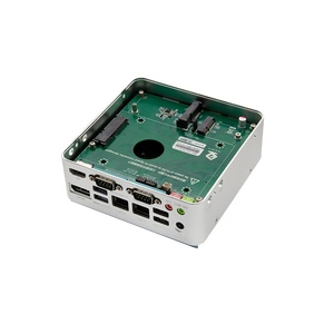 Ordinateur industriel XLW Nouveau Intel Celeron 5205U DDR4 M.<span class=keywords><strong>2</strong></span> NVME Double RJ45 LAN <span class=keywords><strong>2</strong></span> COM HD DP SIM Wifi Mini PC sans ventilateur AU/US - Product Image 5