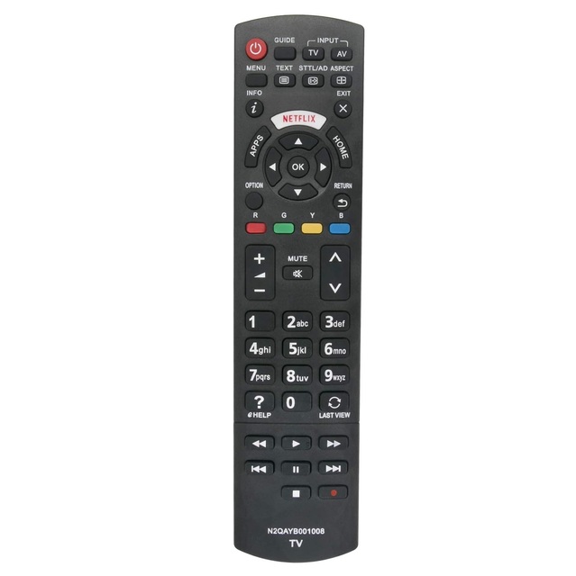 N2QAYB001008 Replace Remote Control Fit for Panasonic LED Viera TV TH-65DX900U TH-40CS610A TH-40DX600U TH-49DX600U TH-50CS610A