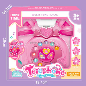 Lucky Toys Frühes Lernen Kleinkind Lernspiel zeug Telefone Intelligentes Zifferblatt Telefons pielzeug für 2-4 Jahre Kinder - Product Image 6