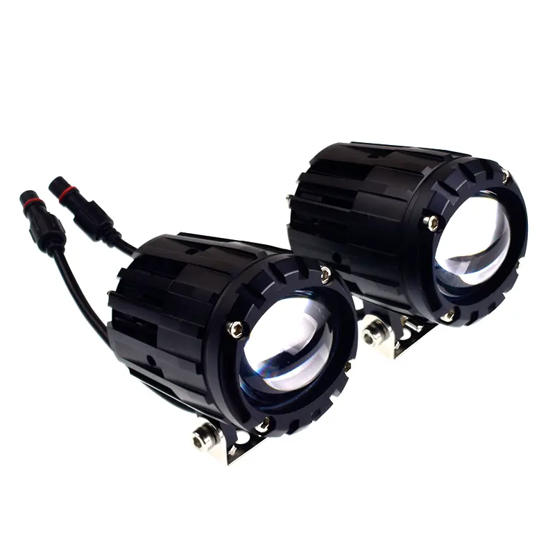 300% Plus lumineux Senlo M5 Plus 100W double LED feu de brouillard auxiliaire de conduite de brouillard pour voiture vélo électrique accessoires de moteur moto feu de brouillard
