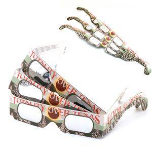 Gafas para Eclipse Solar, Paquete de 50, EN ISO 12312-2:2015 CE |   Para <span class=keywords><strong>Ver</strong></span> el Eclipse Solar Total |   España Agosto 2026 Filtro Solar - Product Image 6