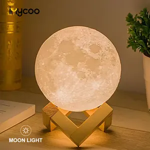 IMYCOO Đèn LED Chiếu Hoàng Hôn Sạc Pin 500MAh Đèn Ngủ Mặt Trăng Tốt Nhất