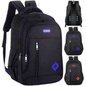 Mochila Oxford de 20L para Hombre, con Puerto USB y Correa de Hombro Curva, para Viajes de Negocios, Estilo Minimalista, para la Escuela - Product Image 1