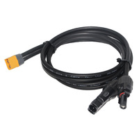 Câble de connexion solaire mâle XT60H en cuivre pour batterie LiFePO4, longueur personnalisable – Offre Spéciale