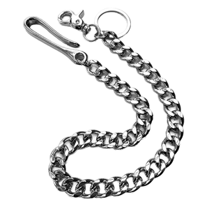 Catena in metallo <span class=keywords><strong>per</strong></span> <span class=keywords><strong>pantaloni</strong></span> jeans stile Hip Hop Punk Rock, da uomo, da appendere in vita - Product Image 1