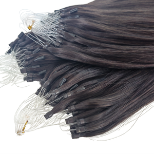 Extensions de cheveux Remy à micro-anneaux, prix d'usine, cheveux humains vierges Remy chinois, nano-anneaux 12A, micro-anneaux - Product Image 4