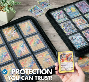 QY PP Card Sleeves 9 Pocket Binder Collectible Card Waterproof Binder Transparent Card Protector - Product Image 3