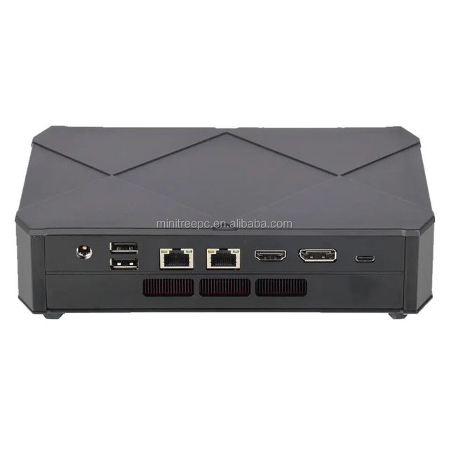 New AMD Mini PC R9 7940HS/R7 7840HS Win11 Gaming DDR4 Dual Ethernet AMD Radeon 780M PCIe4.0 2x2.5G LAN Portable Mini PC
