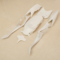 Carénages de carrosserie ABS non peints TCMT pour Suzuki GSX-R600 GSX-R750 2008-2010 2009 GSXR600 GSXR750 Personnalisés DIY XF-4099-W