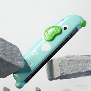 <span class=keywords><strong>Harmonica</strong></span> interactif musical éducatif pour enfants, motif chien <span class=keywords><strong>de</strong></span> dessin animé, idéal pour les débutants - Vente en gros - Product Image 1