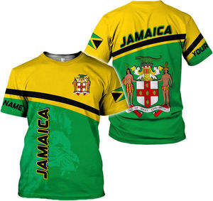 Wholesale High Quality <strong>Clothing</strong> Jamaica Short Sleeved Jamaica t Shirt <strong>Jamaican</strong> <strong>Clothing</strong> - Product Image 3