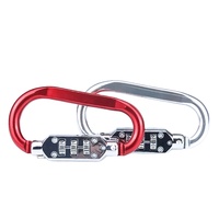XMM-8047 Cadenas à combinaison à 3 chiffres en alliage de zinc, antivol, pour sac à dos, bagages, sécurité de la salle de sport, crochet de sécurité