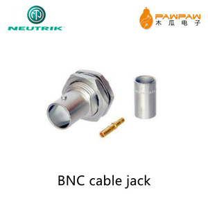 REAN NBNB75GLP9 Connecteur pour châssis BNC Câble <span class=keywords><strong>jack</strong></span> BNC pour <span class=keywords><strong>Neutrik</strong></span> - Product Image 2