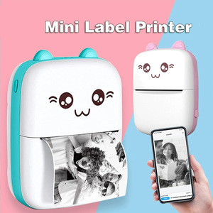 Máy in nhiệt mini di động không mực, in đen trắng, kết nối Bluetooth với điện thoại di động, giấy 57x30mm - Product Image 4