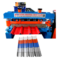 Machine industrielle de profilage à froid Tr5 pour la fabrication de tôles de couverture en Aluzinc