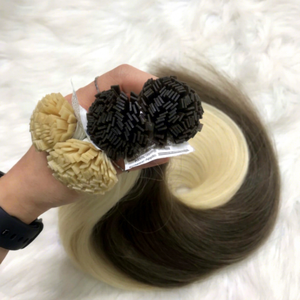 Les vendeurs vietnamiens proposent des extensions de cheveux vierges de haute qualité, lisses naturellement, cuticules alignées, ondulées, 100% cheveux humains. - Product Image 1