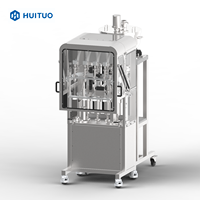 Machine de remplissage et de bouchage pneumatique numérique à grande vitesse pour cosmétiques, 2400-3600 bph